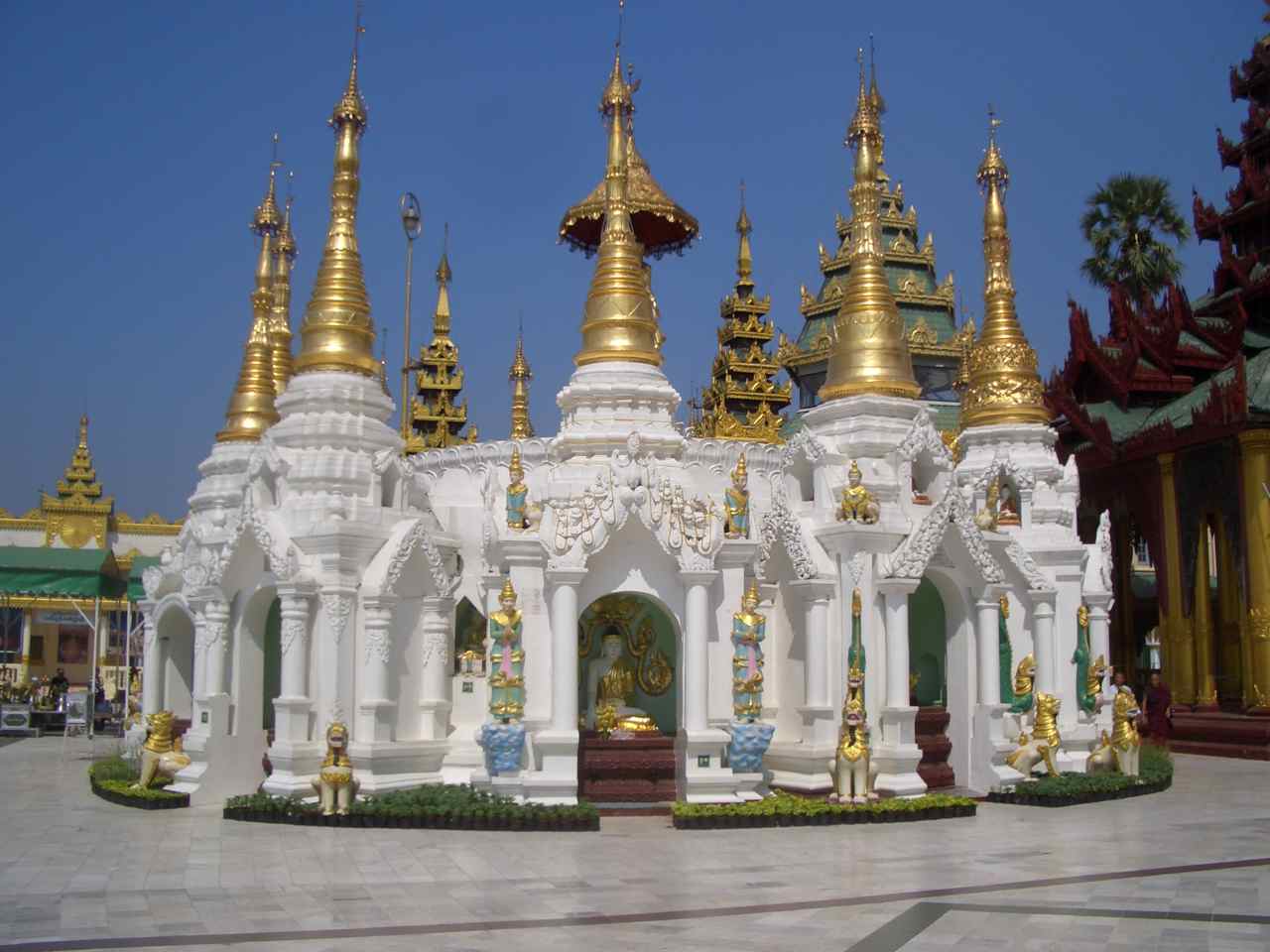Myanmar, Shwedagon Pagode