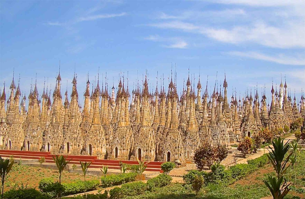 Myanmar, Kakku, …rund 2.500 Stupas auf engstem Raum, Tagesausflug von Lake Inle
