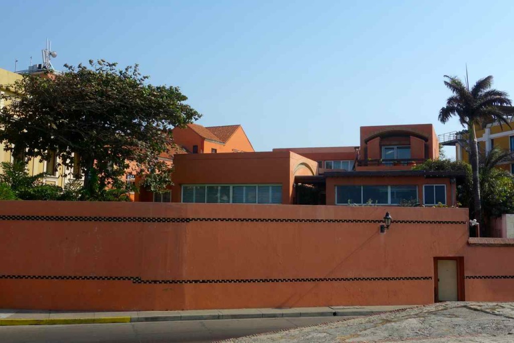 Cartagena, Haus von Gabriel García Marquez. Die letzten Jahre lebt er in Mexiko-Stadt, wo er im April 2014 verstarb.