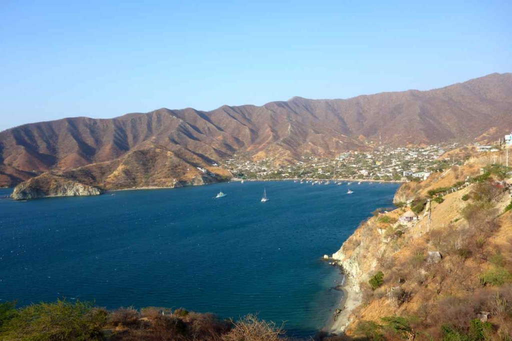 Taganga, von Santa Marta kommend