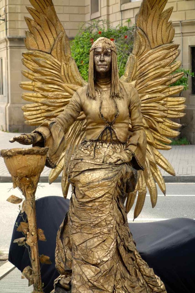 La Rambla, lebende Statue