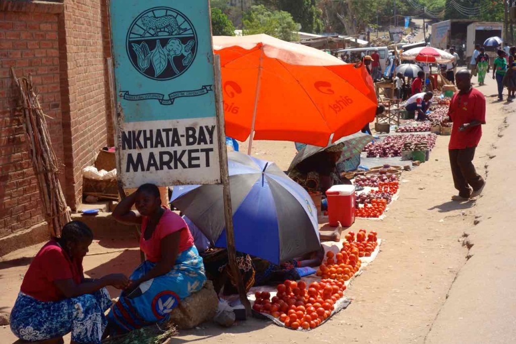 Malawi, Nkhata Bay, Markt