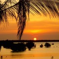 Mosambik, Ibo, Sonnenuntergang