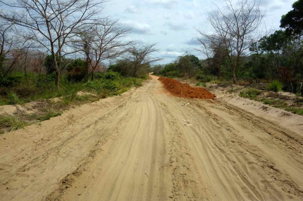 Mosambik, Ibo, Piste vor Tandanhangue