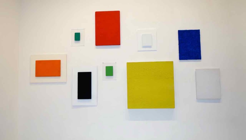 Raum mit Werken von Yves Klein…