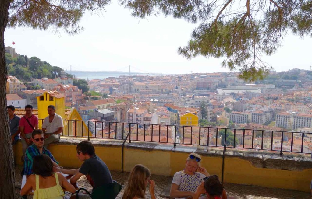 Aussichtspunkte von Lissabon, Aussichtspunkt Miradouro da Graça
