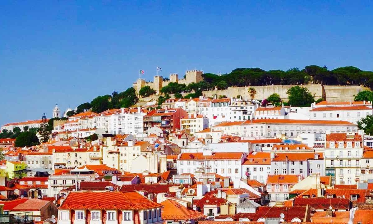 Lissabon Tipps, Totale mit Castelo de São Jorge, Titelbild