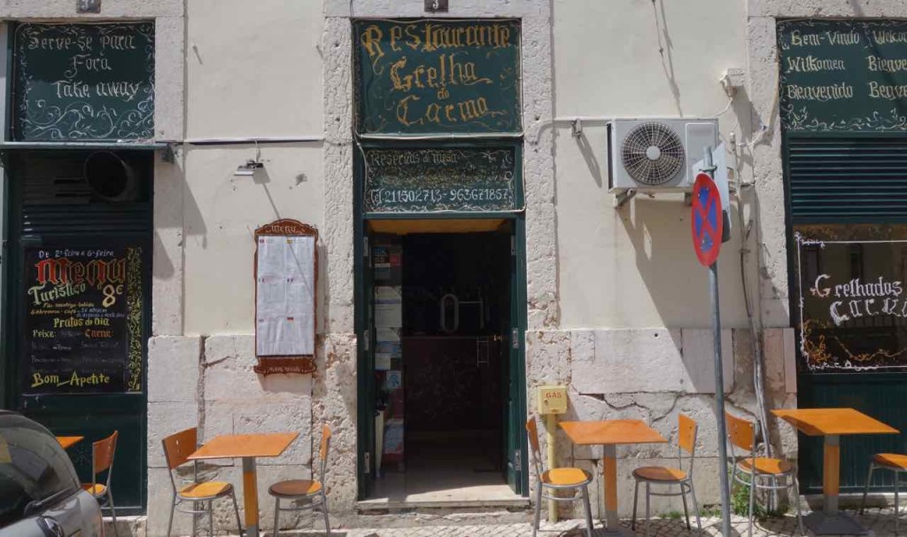 Lissabon Restaurants, Grelha do Carmo