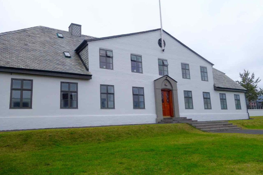 Island, Sehenswürdigkeiten, Reykjavik, Amtssitz des Staatspräsidenten, ein ehemaliges Gefängnis