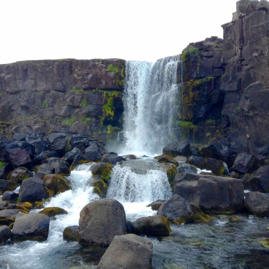 Island Tipps Thingvellir, Wasserfall Öxarárfoss