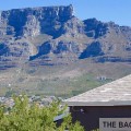 Backpacker Hostel Afrika, Kapstadt, The Backpack mit Tafelberg
