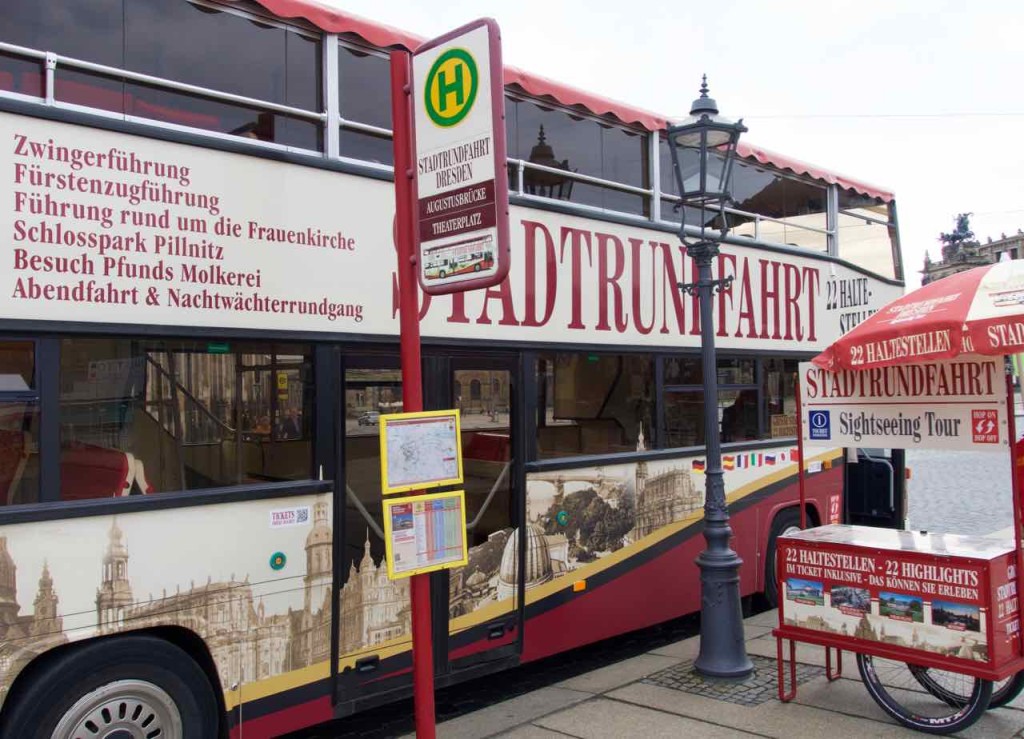 Dresden Tipps, Bus/Stadtrundfahrt zu den Sehenswürdigkeiten