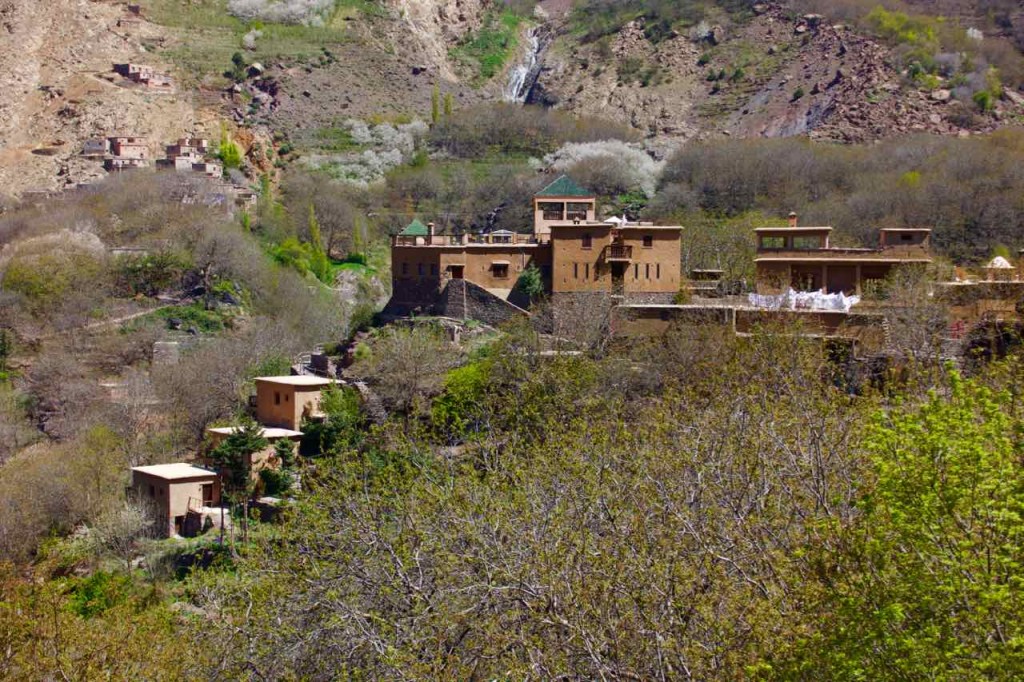 Kasbah du Toubkal im Imlil Tal, groß, Marokko
