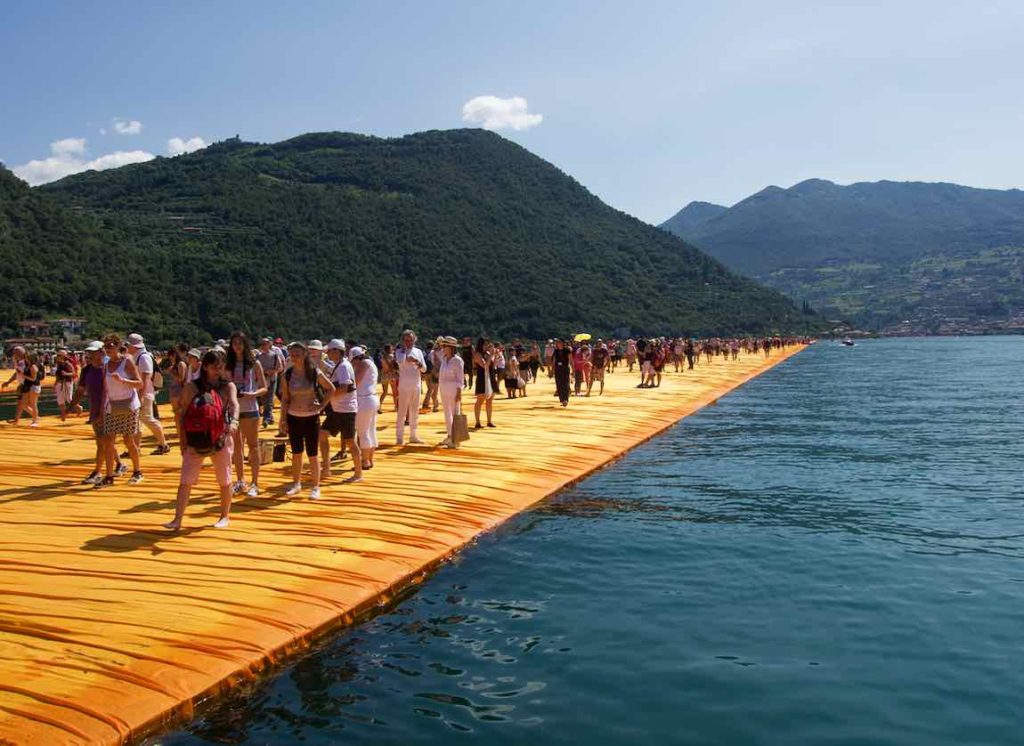 Christo Floating Piers, Lago d'Iseo @PetersTravel