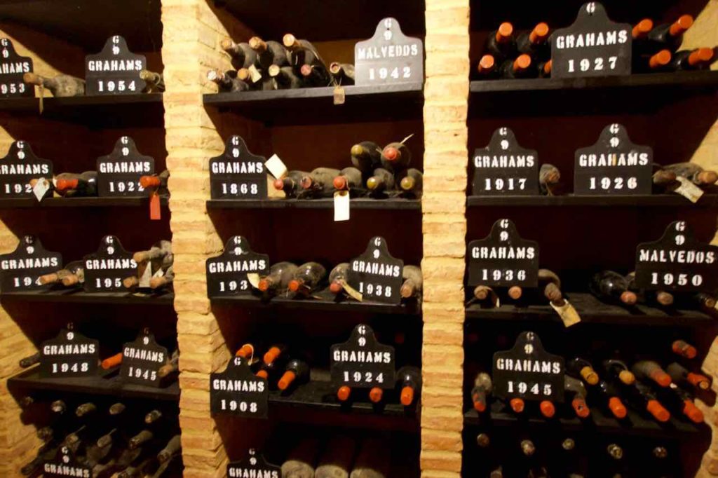 Graham's Winery in Gaia, Schatzkammer mit den ältesten Weinen, ©PetersTravel