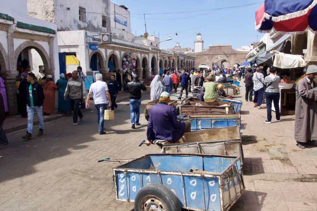Essaouira, Haupteinkaufstraße in der Medina ©PetersTravel