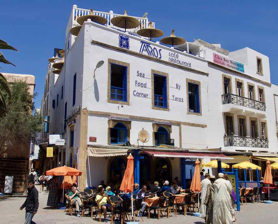 Essaouira Tipps - Die schönsten Restaurants & Riads Café-Restaurant Taros