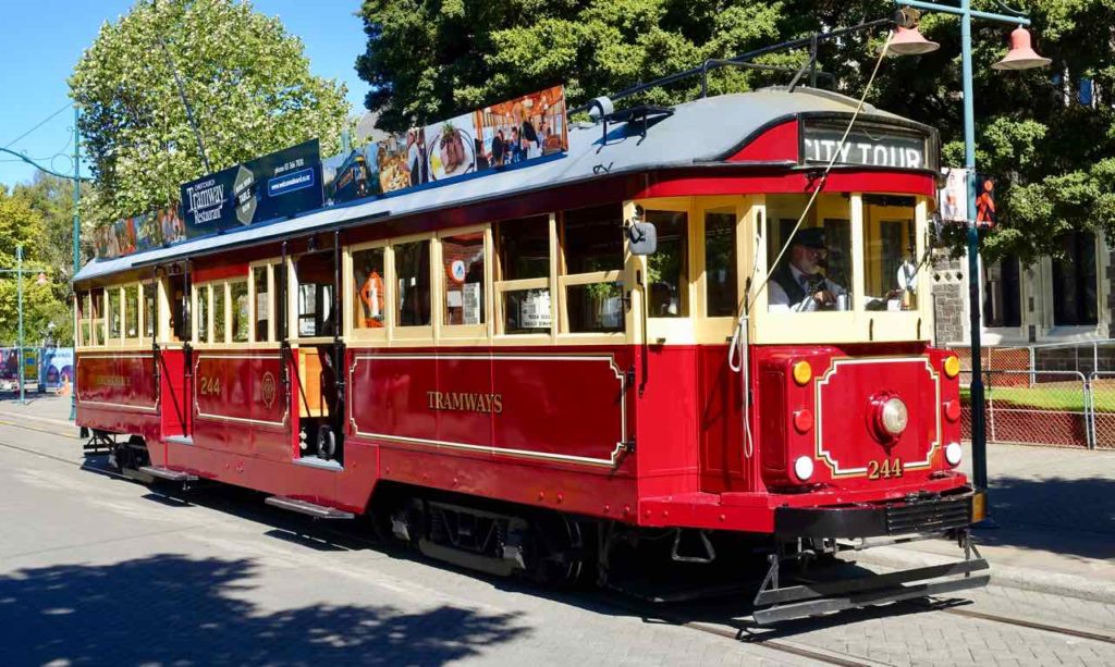 Christchurch Sehenswürdigkeiten Tipps: Historische Straßenbahn @PetersTravel