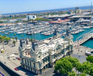 Barcelona Tipps Sehenswürdigkeiten: Blick von der Kolumbussäule, Copyright PetersTravel