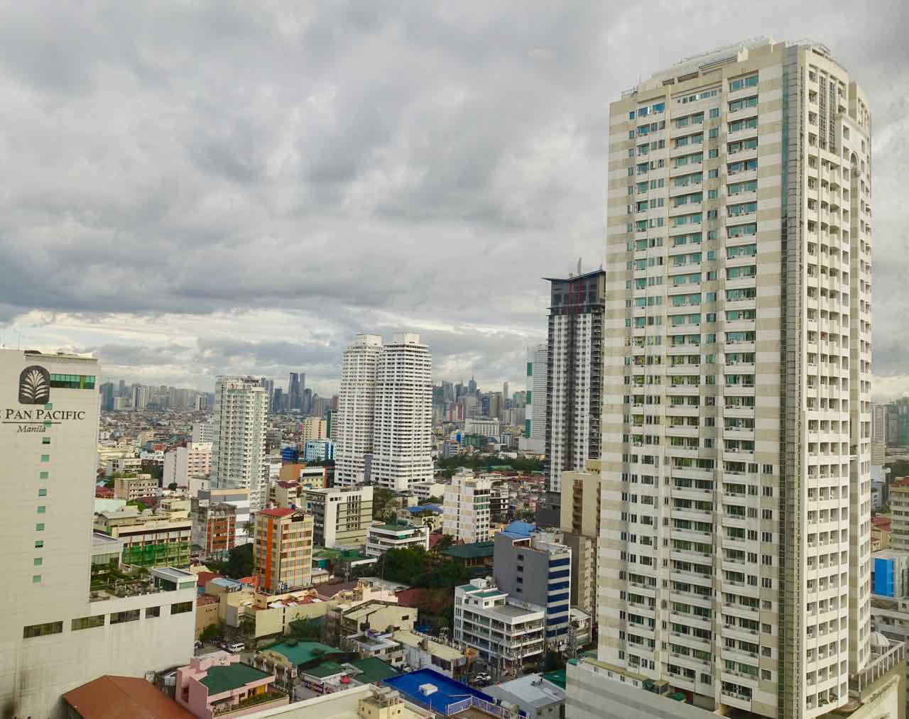 Blick vom Diamond Hotel Manila Copyright Peter Pohle