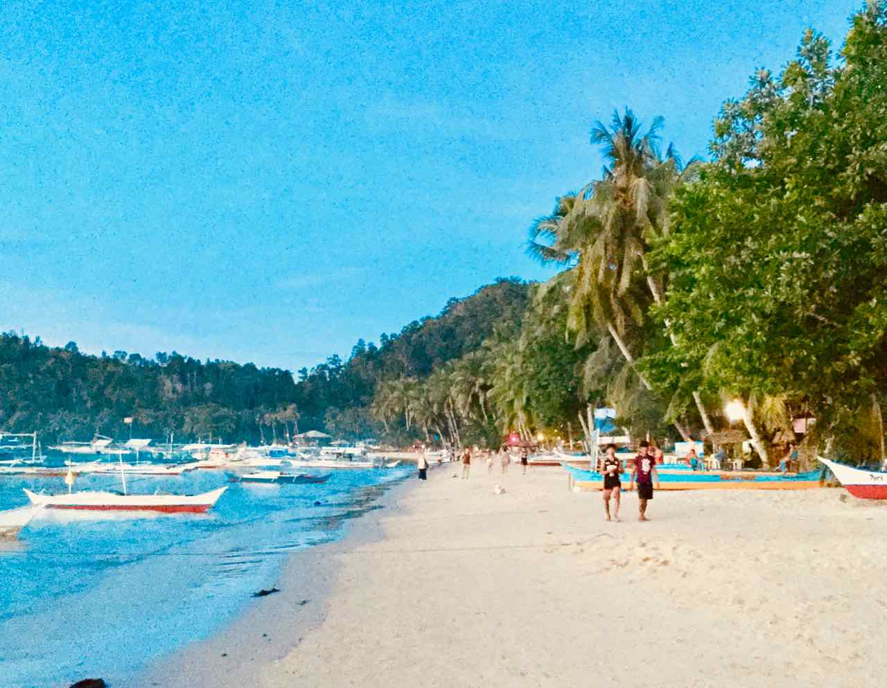 Port Barton Palawan, Strand, Philippinen Copyright Peter Pohle PetersTravel