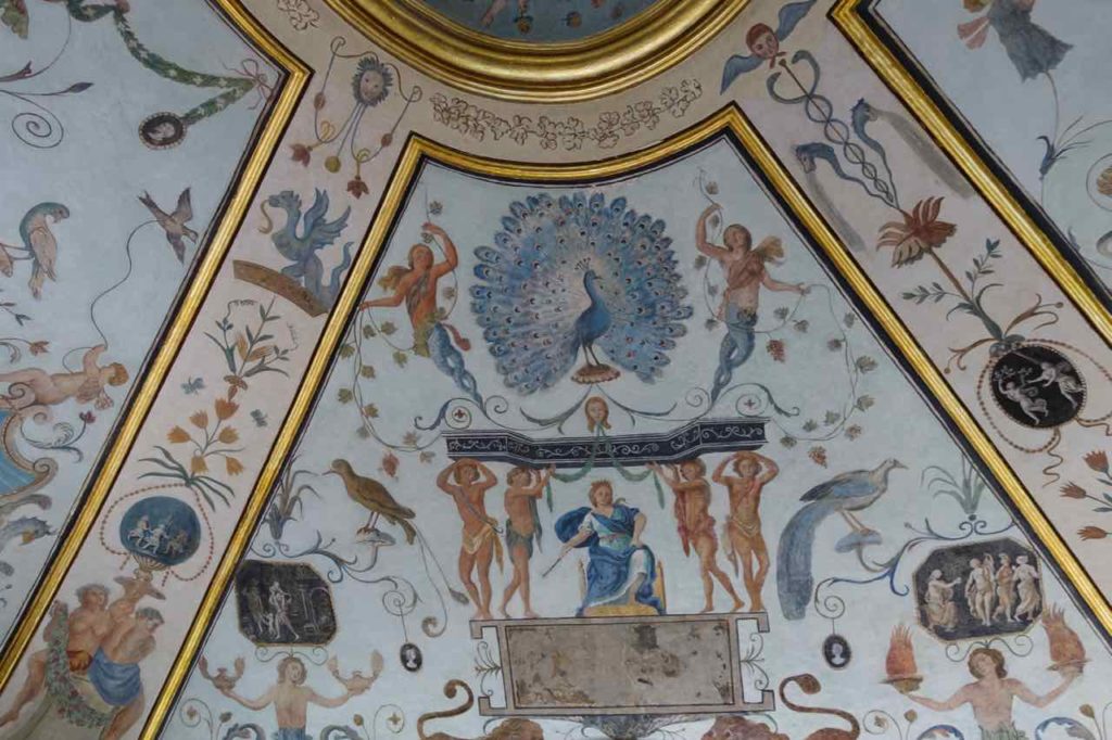Apotheke im Kloster von Trisulti - Deckenausschnitt