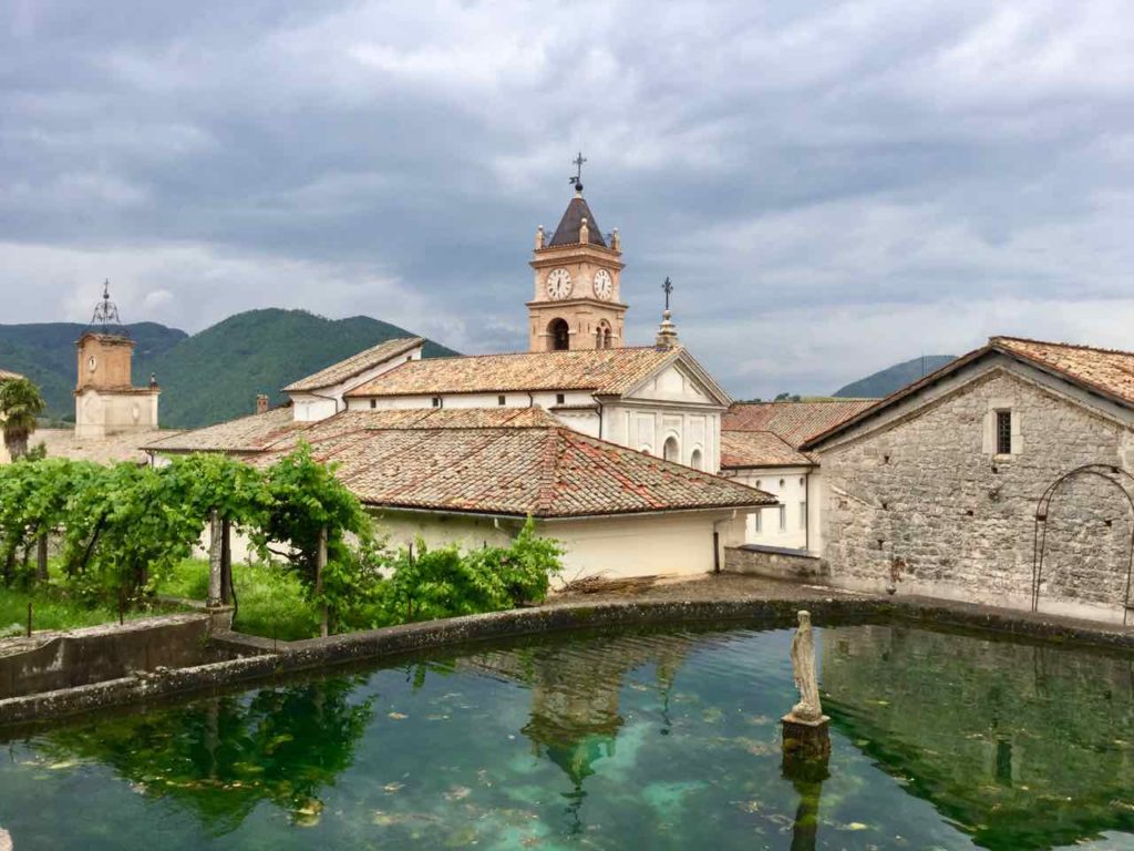 Kloster von Trisulti in der Commune Collepardo, Außenansicht