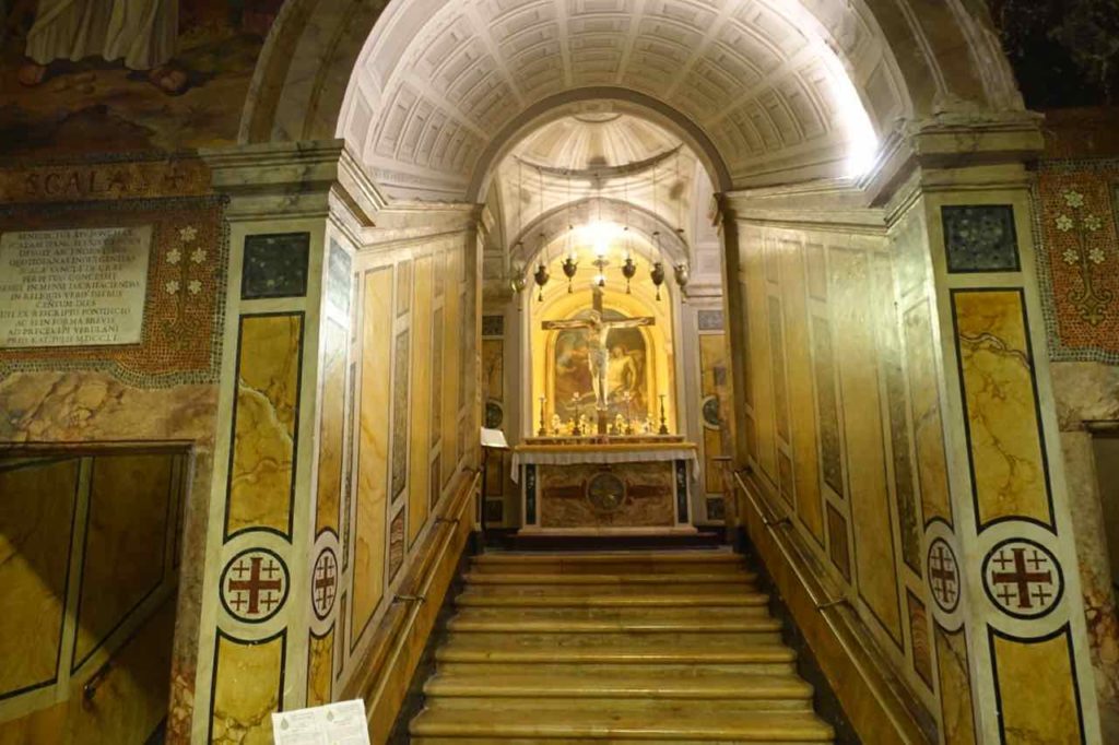 Veroli (Latium): Scala Santa in der Basilica di S. Maria Salome