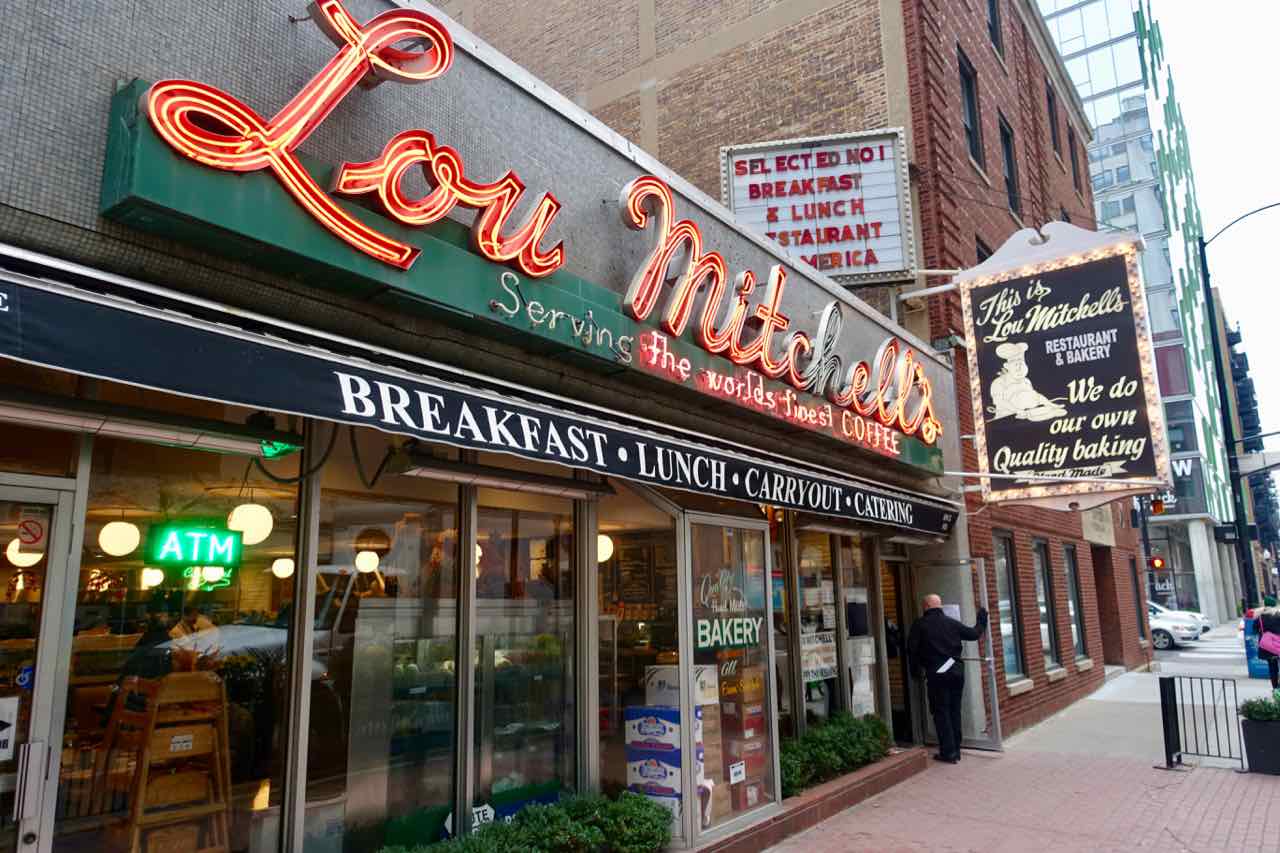 Chicago Restaurants: Ein klassischer Diner ist das Lou Mitchell's