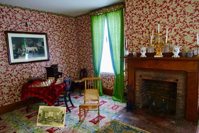 Springfield Illinois: Wohnzimmer im Haus von Abraham Lincoln, Foto Peter Pohle PetersTravel