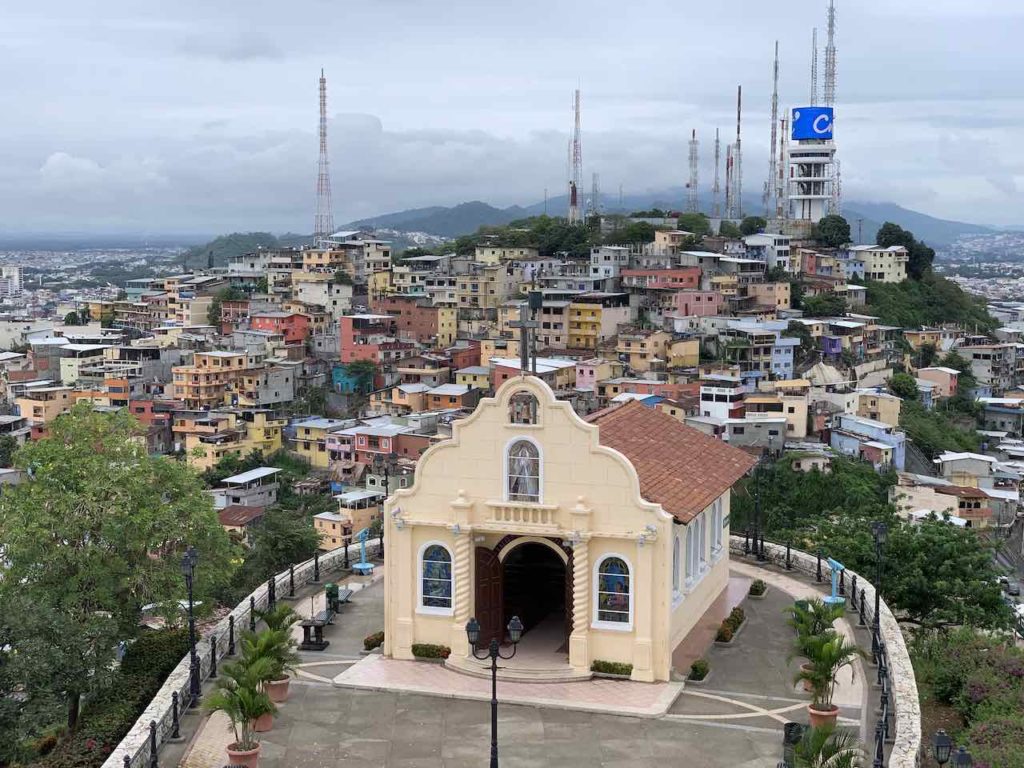 Guayaquil: Blick vom Cerro de Santa Ana