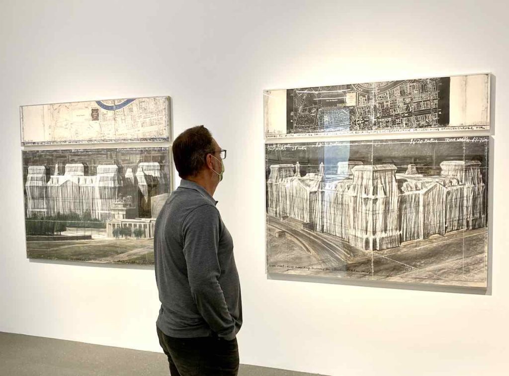 Christo Ausstellung im Palais Populaire in Berlin