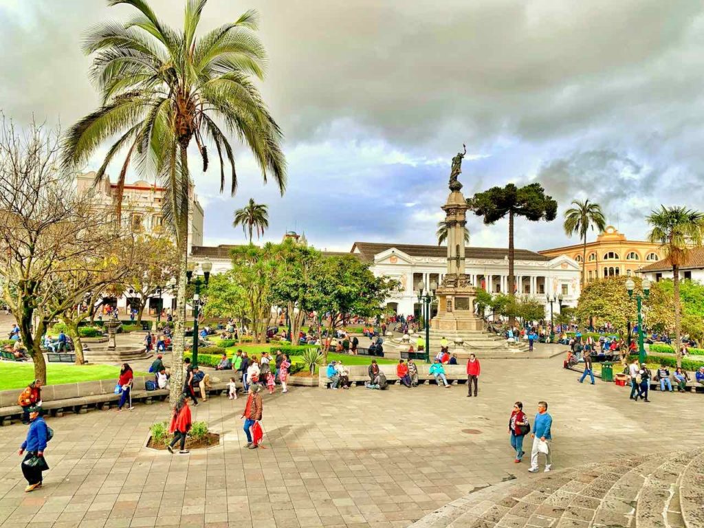 Quito Sehenswürdigkeiten: Plaza De La Independencia⁩