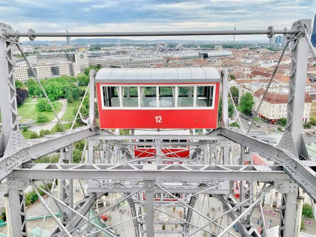 Wiener Prater: Blick vom Riesenrad