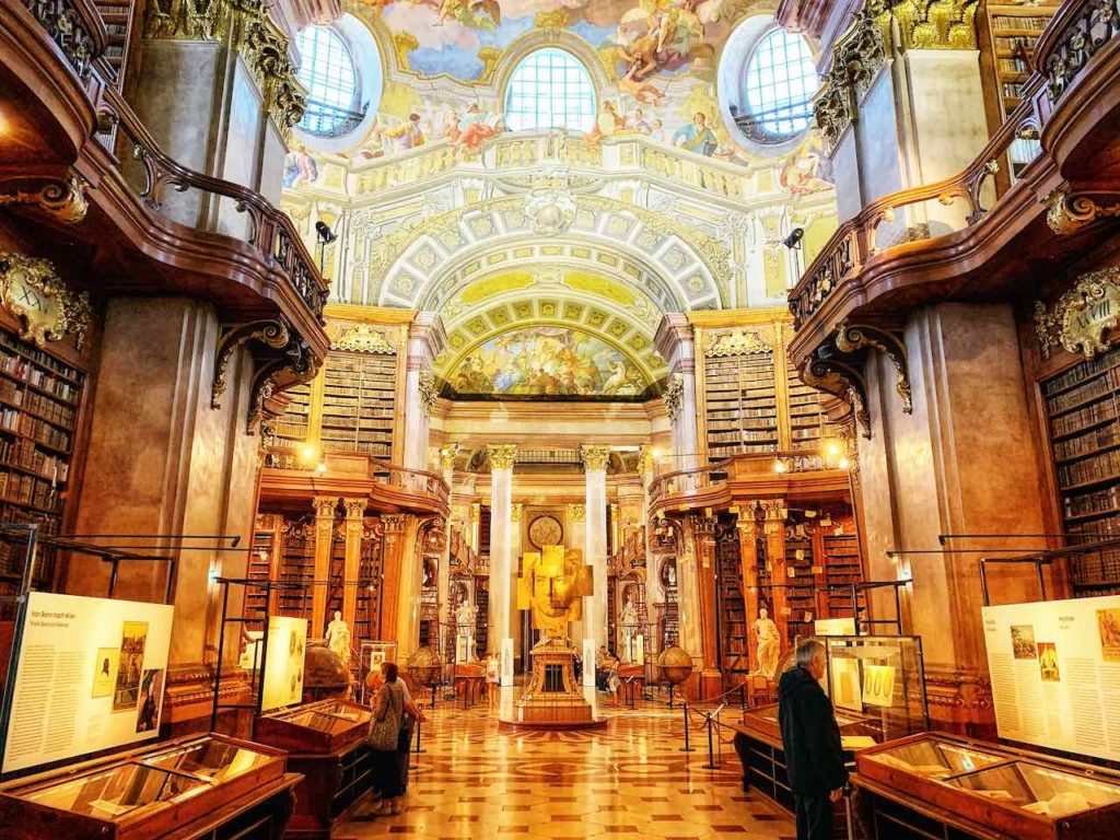 Mein persönliches Highlights ist der Prunksaal der Österreichischen Nationalbibliothek 
