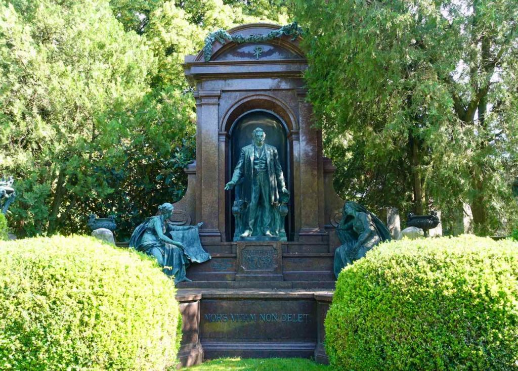 Grabstätte auf dem Zentralfriedhof Wien