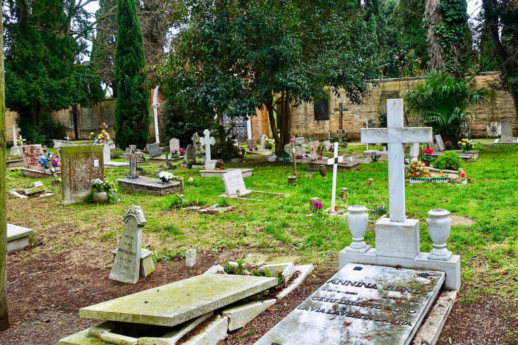 Friedhof Venedig auf der Friedhofsinsel San Michele