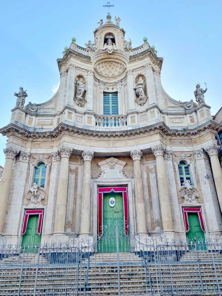 Historisches Gebäude in Catania