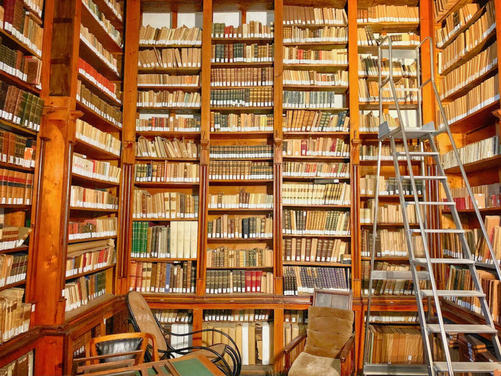Bibliothek vom Schloß Donnafugata, Sizilien