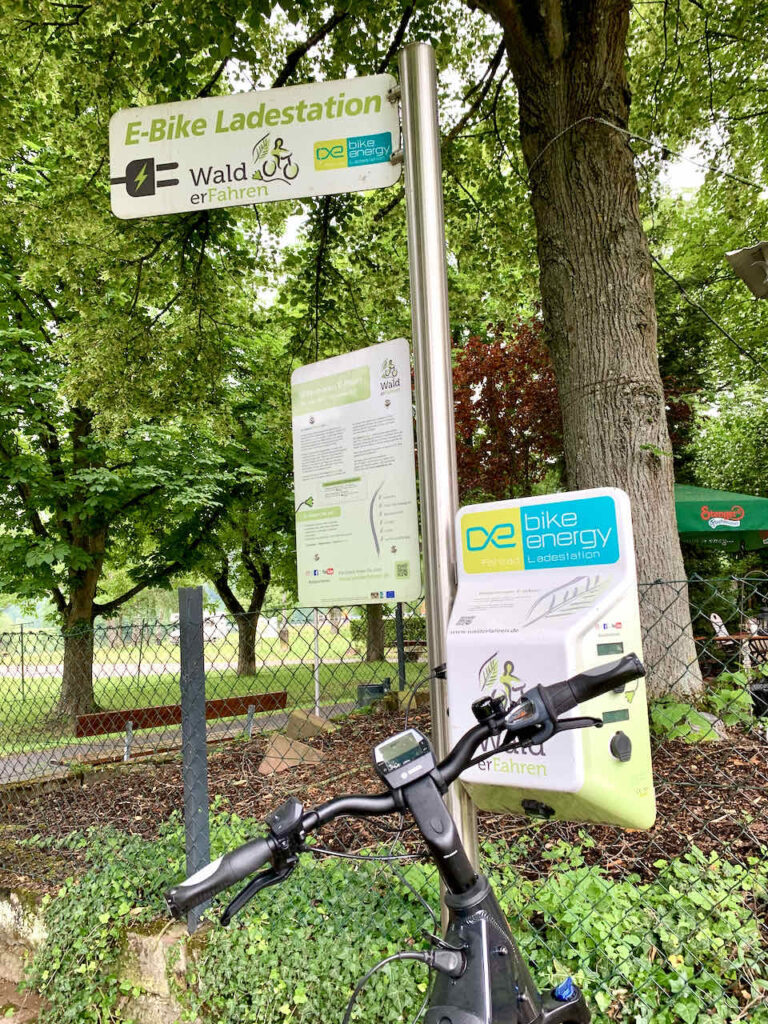 E-Bike Ladestation in Churfranken