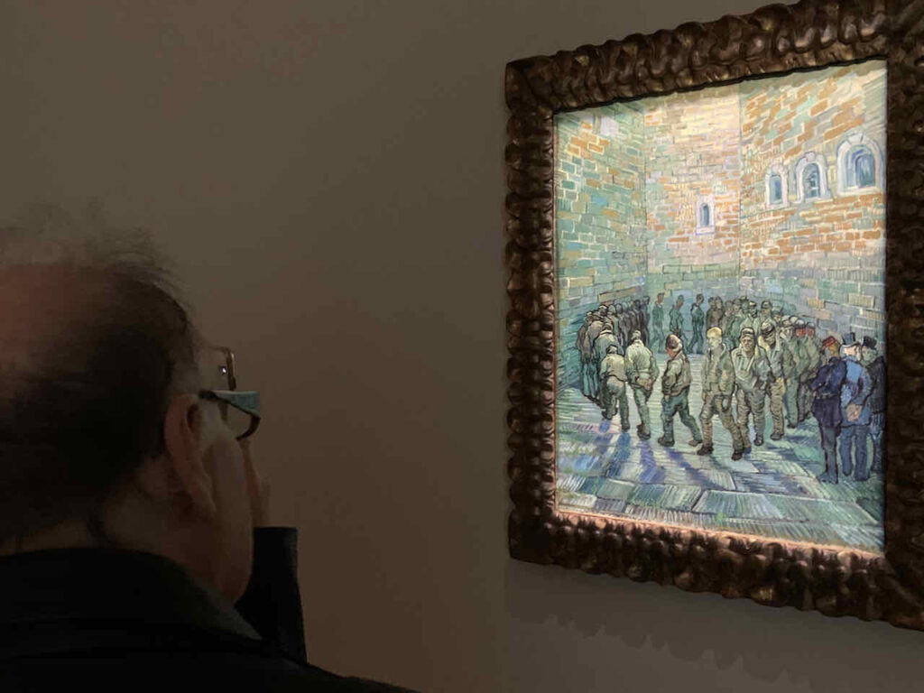 Vincent van Gogh: La Ronde de Prisonniers, Sammlung Morozov im Museum der Fondation Louis Vuitton, Paris, Frankreich