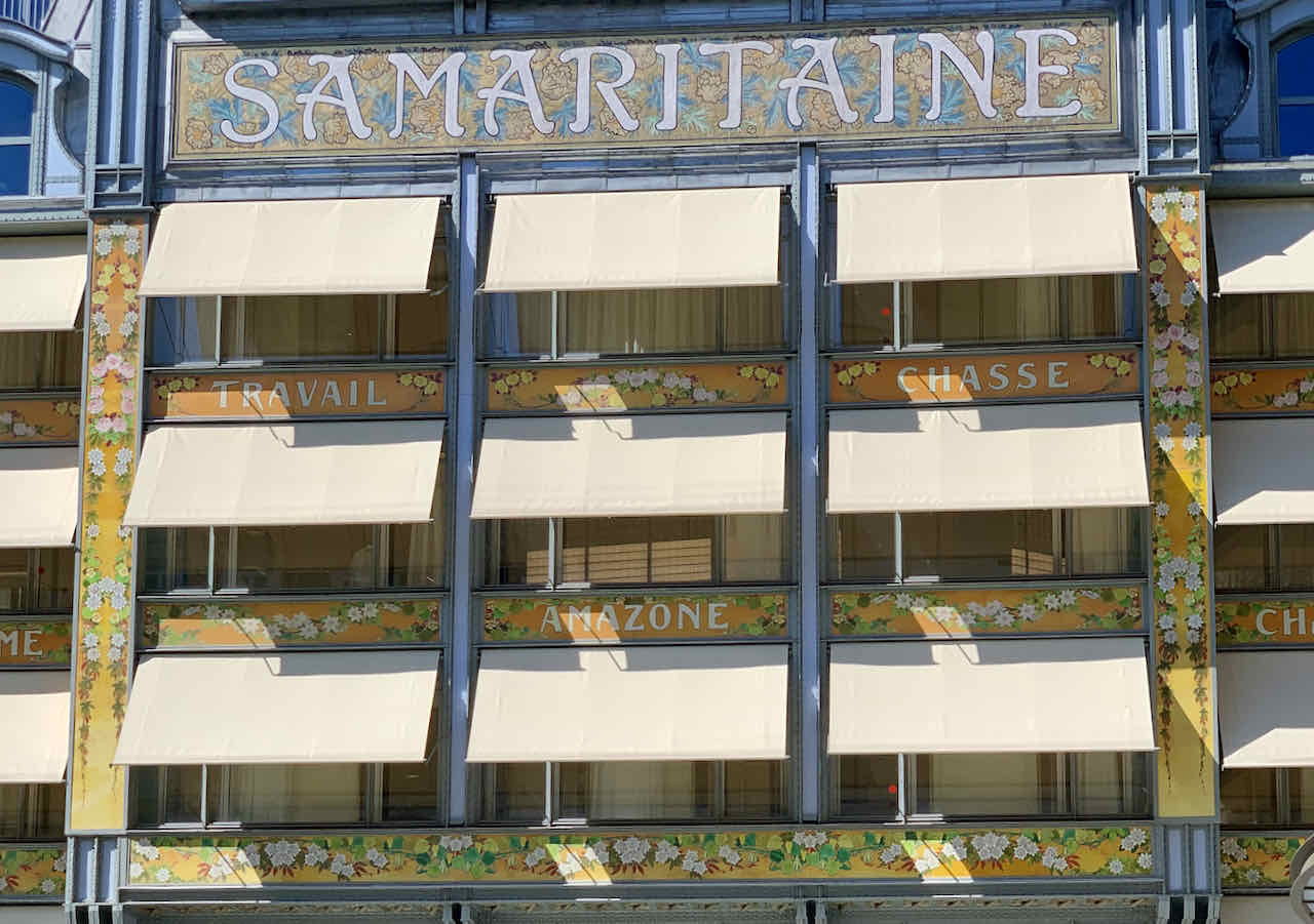 Luxuskaufhaus Samaritaine in Paris wiedereröffnet