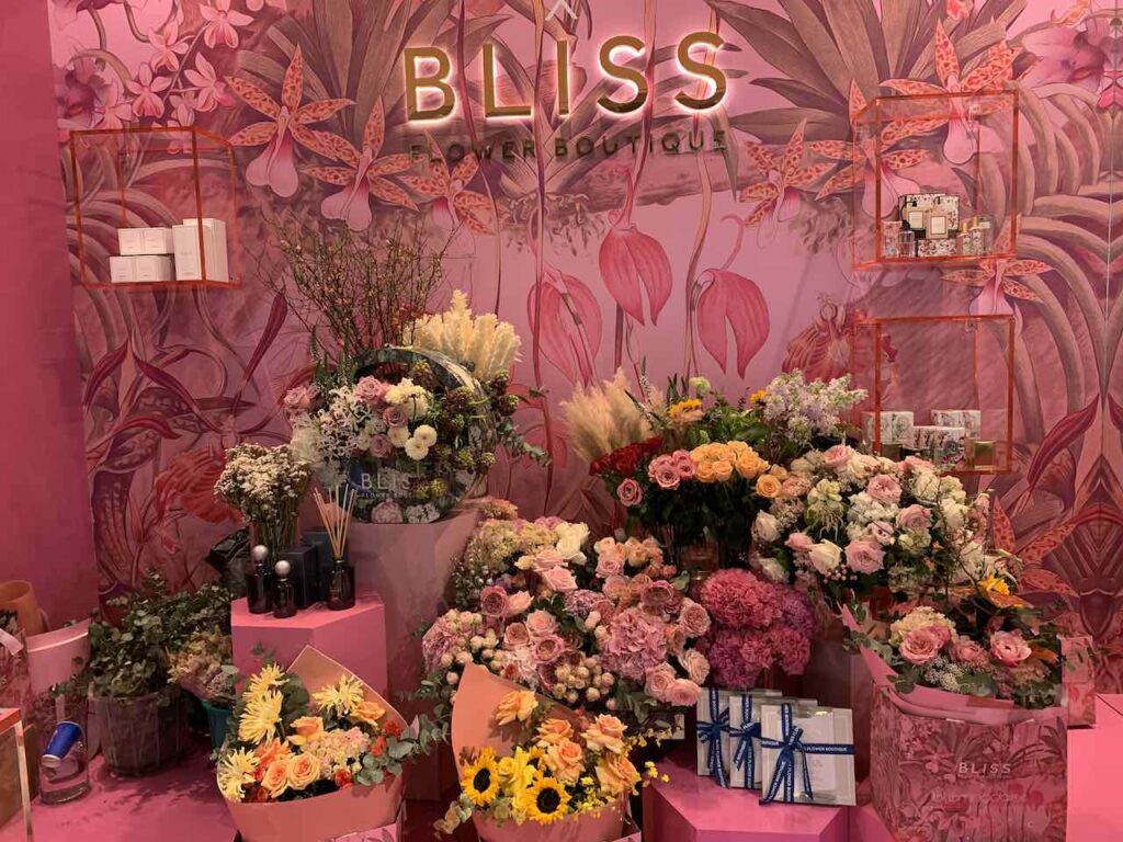 Blumenboutique in der Dubai Mall