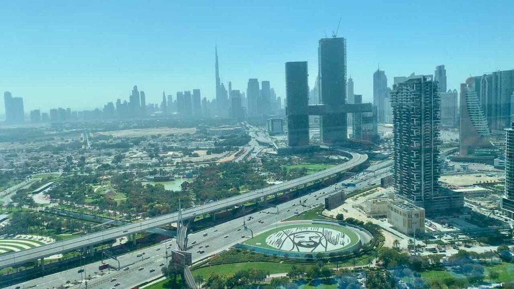 Blick vom The Frame, Dubai