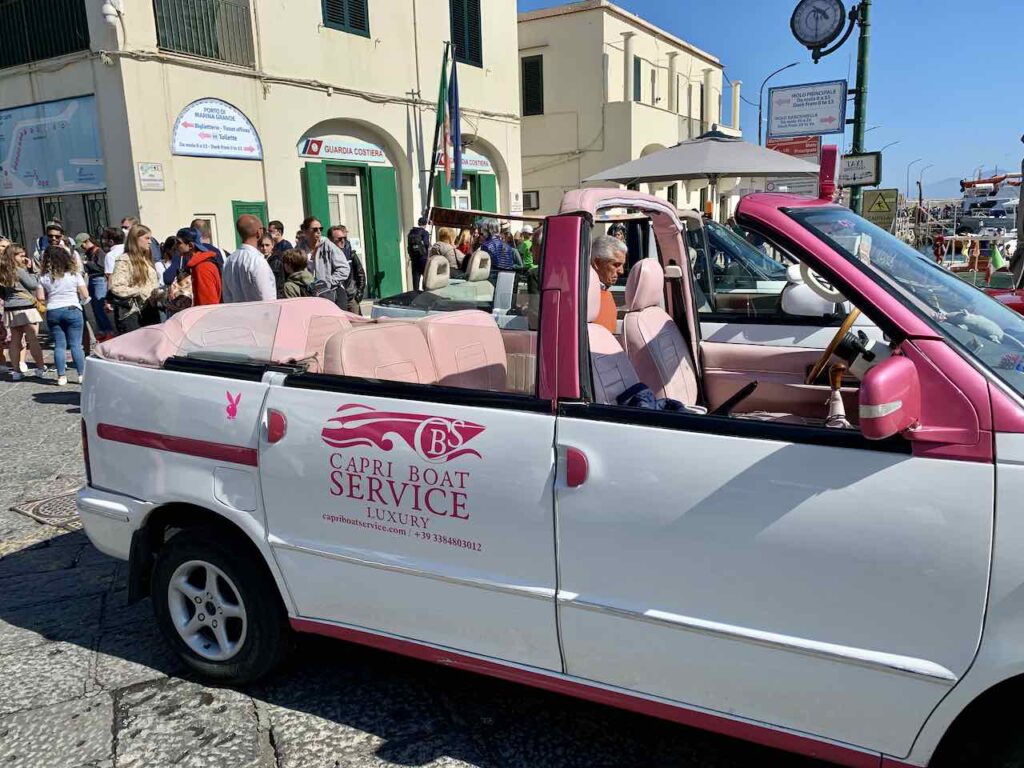 Taxi auf Capri 