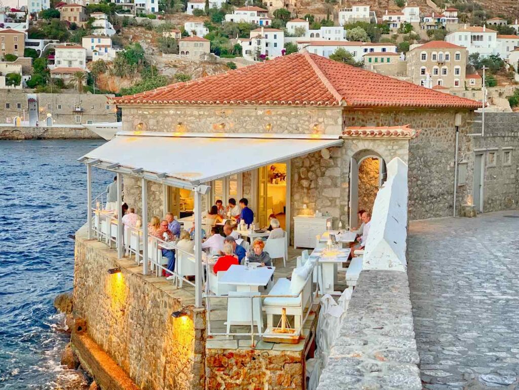Restaurant Omilos, Insel Hydra / Ydra, Griechenland