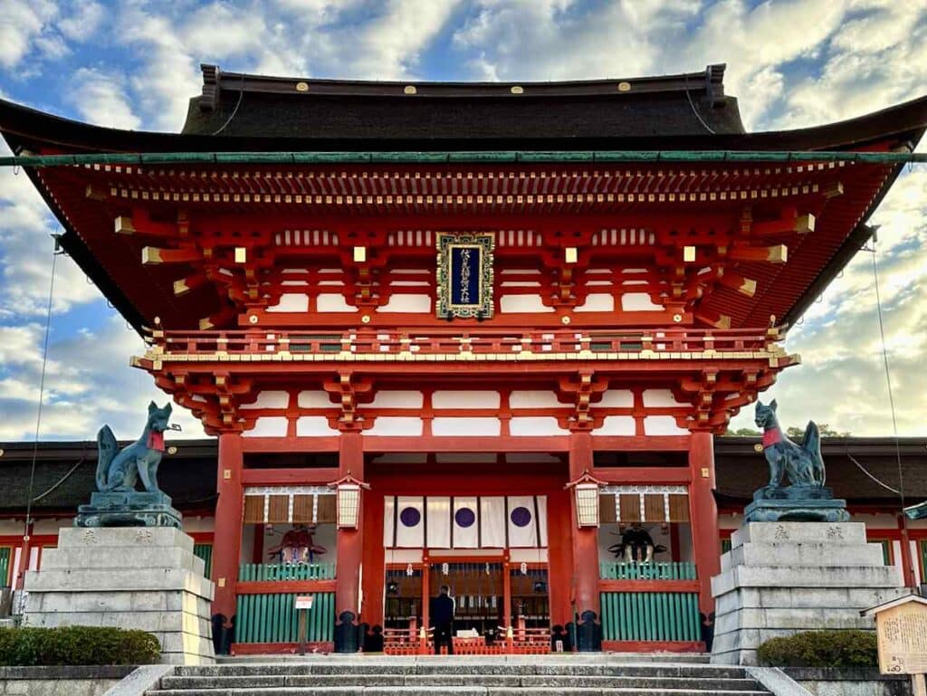 Fushimi Inari-Taisha Shrine in Kyoto, Japan