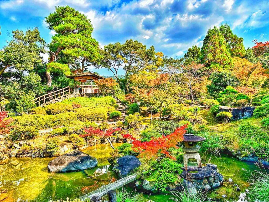 Yoshikien Garten, Nara, Japan
