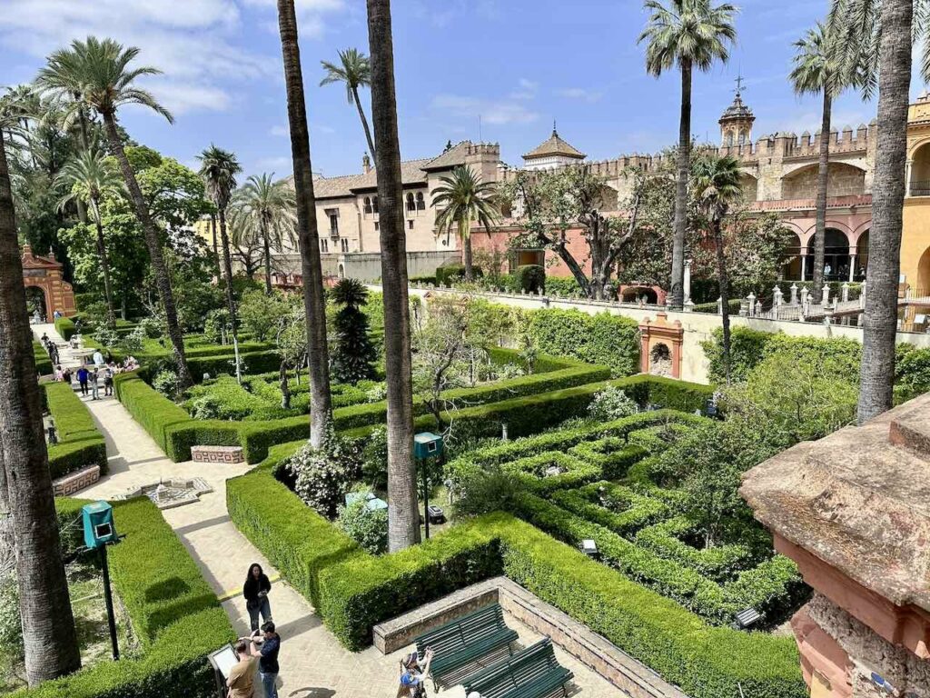 Gärten des Real Alcázar in Sevilla, Andalusien © PetersTravel Peter Pohle