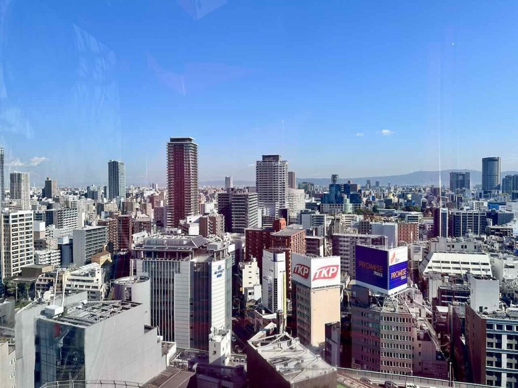 Osaka, Blick aus dem HEP 5 Ferris Wheel © PetersTravel Peter Pohle